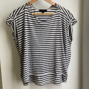 All Saints oversized striped tee